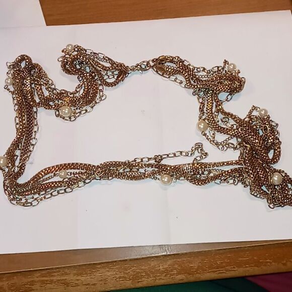 5 chain necklace - Picture 2 of 3
